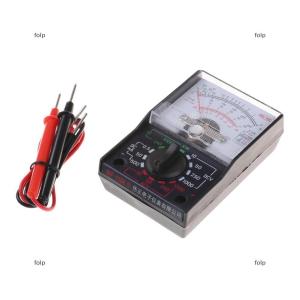 [COD] folp DC AC 1000V Voltmeter 250mA Ammeter 1K Resistance Meter Analog Multimeter Tool