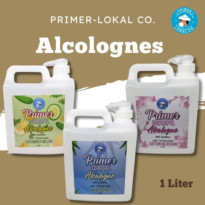 PrimerLokal Alcolognes 1 Liter Pump Type Lazada PH