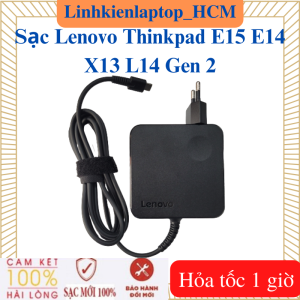 Sạc Lenovo 20V - 3.25A - 65W Type C - Sạc Laptop Lenovo Thinkpad E15 E14 X13 L14 Gen2