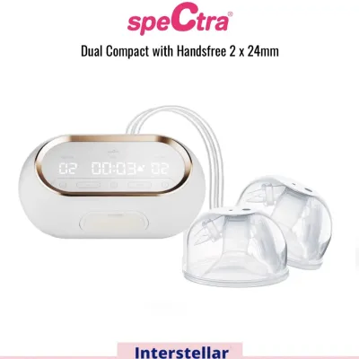 Spectra Dual Compact | Synergy Gold Portable Electric Breast Pump with HandsFree 24mm