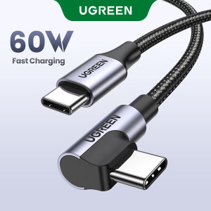 UGREEN 60W USB C to USB Type C Cable USB-C Fast Charge Data Line USBC Type-C PD Phone Cable for iPhone 15 M1 MacBook iPad Xiaomi Mi 10 Pro Samsung Huawei