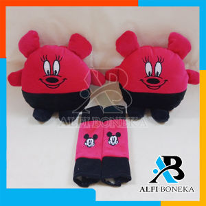 Set Bantal Mobil Kepala Tangan 4IN1 5IN1 Carset Karakter Hiasan Mobil dan interior mobil terbest seller