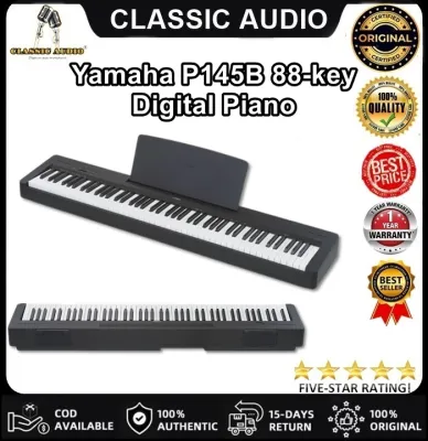 Yamaha P145B 88-key Digital Piano CLASSIC AUDIO NEW UPGRADED | (ORIGINAL)