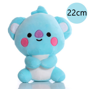 Hot B-T-21 Plush Toy Tata Koay Shooky Mang Cooky Cartoon Animal Backpack Key Mobile Phone Pendant Office Toys Friend Gift
