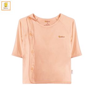 Áo sơ sinh tay dài cho bé BABIBOO áo sơ sinh bác sỹ vải mềm mịn mát BTK27