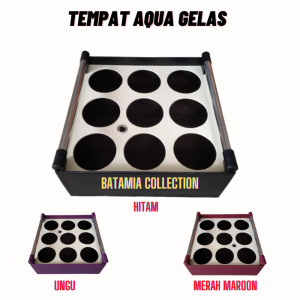 Tempat Aqua Gelas Model Kotak Dua Warna Isi 9 Cup Keranjang Air Mineral Rak Aqua Gelas Wadah Aqua Gelas Kotak Aqua Gelas Keranjang Aqua Gelas Tempat Penyimpanan Aqua Gelas
