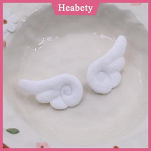 Heabety 1 Cặp Đôi Đôi Đôi Cánh Thiên Thần Nhỏ Trâm Nhật Bản Phong Cách Quần Áo Ngọt Ngào Trang Trí Nội Thất Y2K Sang Trọng Túi Hat Phụ Kiện