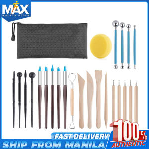 25PCS Art Crafts Clay Sculpting Kit Sculpt Smoothing Wax Carving Pottery Ceramic Tools Polymer Shapers Modeling Carved Tool Ceramic-Clay-Tools-Set