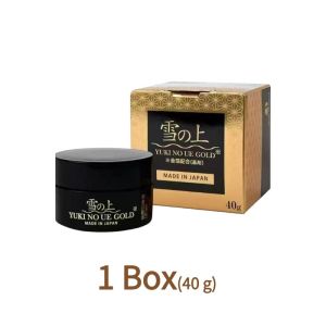 YUKI NO UE GOLD Night Repair Gel Cream 40g Bakuchiol Anti-Aging Glutathione Brightening Gold Foil Firming Japan Medical Grade Skincare