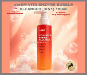 Enzyme Bubble Cleanser 3in1 Cica Facial Exfoliate Peeling Scrub Brightening Lighten Pigmentation Vegan derDM190m Koreal