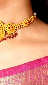 organza with checked design zari border -Ready-stock in Singapore