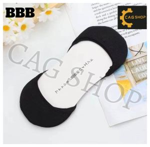 CAG 1pair Women Cotton Boat Socks Non-slip Silicone Shallow Mouth Summer Thin Stealth Invisible Socks High Heels Socks
