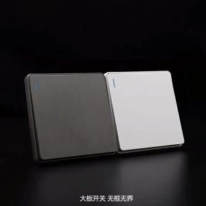 EU RU UK UN Standard Wall Light Switch 16A PC Panel ON OFF Black Home Power Rocker Push Button Switch 1/2/3/4 Gang 1/2Way 86Type