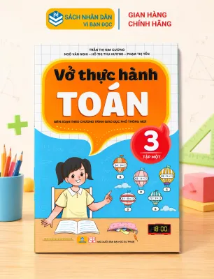 Sách - Vở Thực Hành Toán 3 - Biên soạn theo chương trình GDPT mới - ndbooks