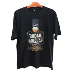 Kaos Budak Bandung Premium Whisky T-Shirt Baju Distro Pria Wanita