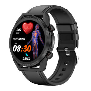 ET310 Smart Watch Blood Lipid Uric Acid Blood Glucose Monitoring Bluetooth Call Smartwatch ECG Monitoring Body Temperature Waterproof Fitness Tracker Smartband For Android And IOS