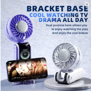 Portable Fan 4 Speed USB Fan Can Use As Desktop Fan Stroller Fan or Clip Fan 10000 Mah