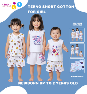 3 Pairs Newborn for Girls Clothing Set Non Faded Prints Pure Cotton Character 0 to 18 Months