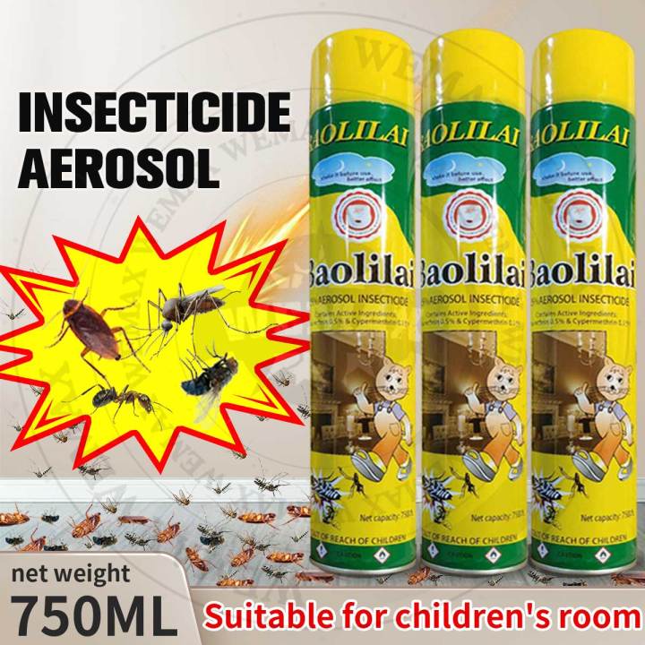 Factory price anti mosquito aerosol insecticide spray fly killer