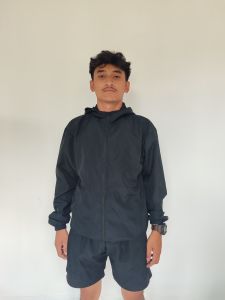 SETELAN OLAHRAGA JAKET PARASUT DAN KOLOR PARASUT