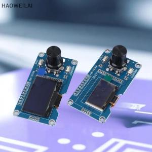 [HAOWEILAI] หน้าจอแสดงผล OLED สีขาวขนาด0.96 1.3นิ้วรวมกับตัวเข้ารหัสแบบหมุน EC11อินเตอร์เฟซ IIC สำหรับ Arduino