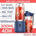 Máy Xay Sinh Tố, Máy Xay Sinh Tố Cầm Tay Mini, Cốc Xay Sinh Tố JUICING CUP Pin 3000mAH Loại 6 Lưỡi Dao Tiện Dụng ( Bảo Hành 6 Tháng ). 