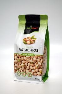 Nutrishape Premium Roasted Salted Pistachios with Shell – Crunchy Healthy Snack Packed with Protein Fiber & Natural Flavor – Ideal for Gifting Dieting & Everyday Snacking – 1000-100g Pack