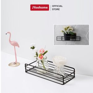 Kệ Góc Nhà Tắm Hình Chữ Nhật - Có Sơn Tĩnh Điện Kệ Dán Tường Nhà Tắm Nhà Bếp Siêu Dính - Tặng Kèm Tấm Dán