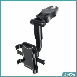 JeDa ที่วางโทรศัพท์มือถือติดกระจกมองหลังรถยนต์ 360° Car Phone Holders