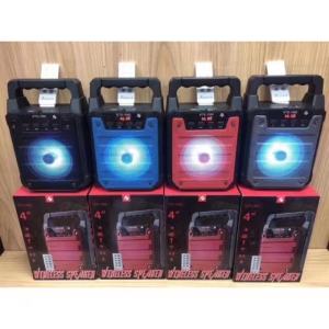 ลําโพงบลูทูธ KTS-1085 คุณภาพเสียงดีเยี่ยม พกพาสะดวก แถมฟรี รีโมทกับสายชาร์จ