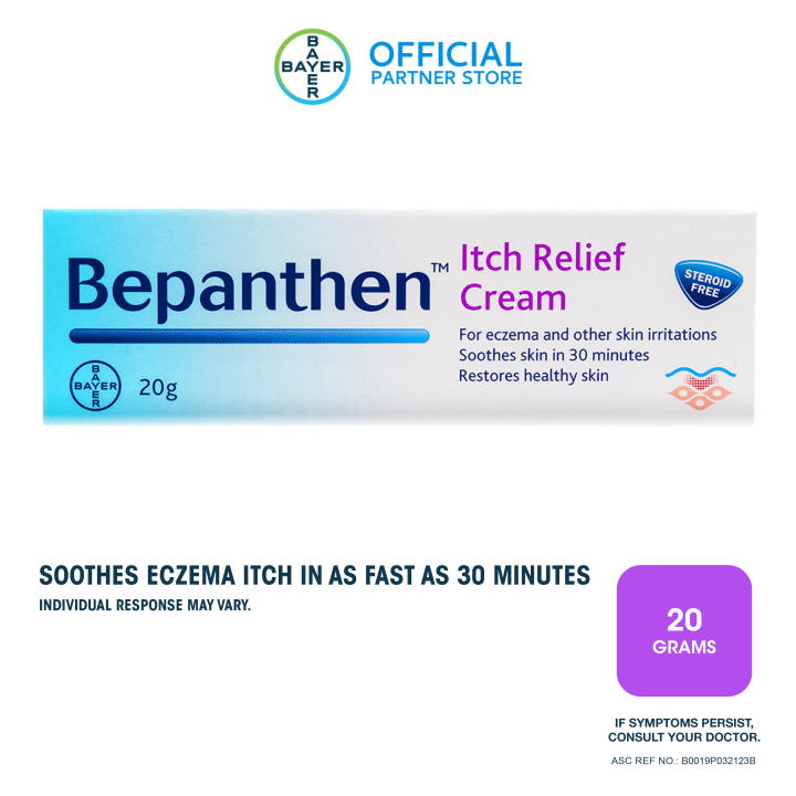 BEPANTHEN™ Itch Relief Cream For Itchy And Dry Eczema 20g