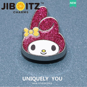 Metal jibbitz cross charm Shoe Buckle Shoe Accessories Cute Melody DIY Fashion Decoration Buckle
