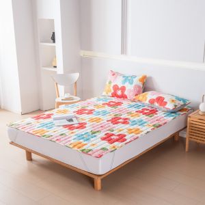 Washable Incontinence Bed Pads Reusable Topper Quilted Mattress Protector Mattress Pad Adult Nappy Bed Sheet Bed Mat