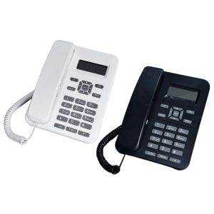Fixed Landline Phone Desktop Telephone for Corporate Offices and Hospitality Caller Identification Energy Saving