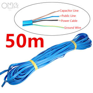 2.5mm Waterproof Power Cable Insulated Sheath Flat Shape Blue Electrical Cable Wire for Submersible Pump