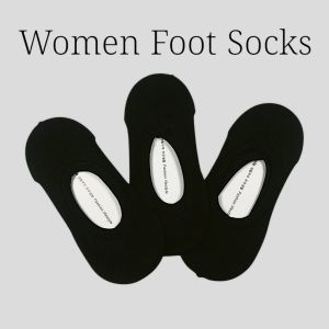Ladies Invisible Foot Socks - Comfortable and Discreet Design for All-Day Wear
