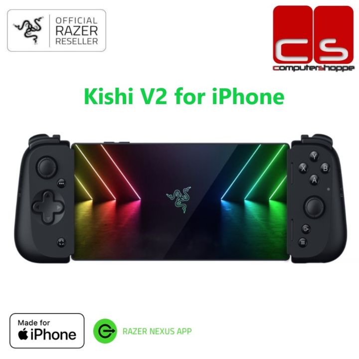 Ios Razer Gamepad Razer Kishi V2 Universal Gaming Controller for iPhone/iOS | Lazada