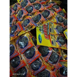 Sabut Kawat 10 Gram Cuci Piring 12 Pcs / Penggosok Panci Rencengan