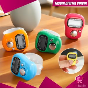 BabyShop-C848 Tasbih Digital Mini OPP Tally Counter Alat Hitung Tasbeh Digital / Finger Counter Import