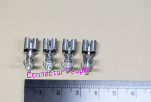 5 Pcs Skun Putih ACG ECU ECM 6.3mm HONDA FI ESP Beat Vario 125 150 LED Untuk Kabel Besar