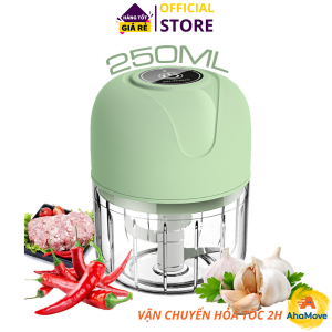 Máy xay TỎI ỚT đa năng thế hệ mới 250ml Máy xay đa năng chất liệu thép không gỉ Xay mọi thực phẩm thịt rau của quả ... Máy Xay Điện Thiết Kế Nhỏ Gọn Dễ Sử Dụng - Lazada