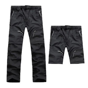 ถอดออกได้อย่างรวดเร็วแห้งสินค้ากางเกงผู้ชายกันน้ำกระเป๋ามัลติฟังก์ชั่ใช้งานได้หลายกระเป๋ากางเกงลำลองกลางแจ้ง