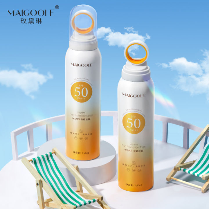 Sunscreen spray deals