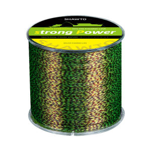 ZEEMIN Shawto 500M Invisible Fishing Line Speckle Fluorocarbon Coating Line 0.12mm-0.5mm 3-5LB 10LB 20LB 30LB Super Strong Spotted Line