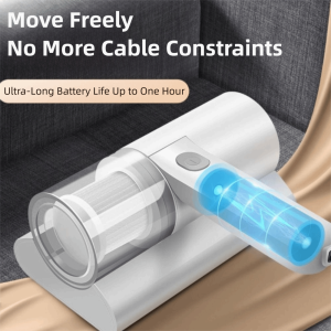 NEXASHOP Cordless Bed Vacuum Cleaner Deep Cleaning Rechargeable Dust-Mite Removal Tool Premium Handheld Mattress Cleaner Household