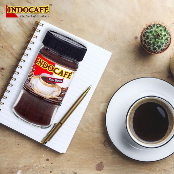 INDOCAFE FINE BLEND 100GR / ORIGINAL BLEND / KEMASAN BOTOL