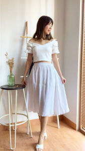 [MyYoora] Elika Short Sleeve Top Blouse Atasan Wanita BL1392