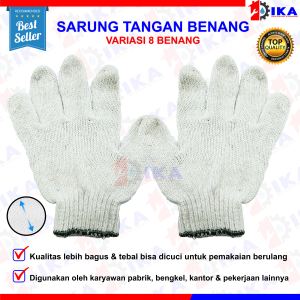 SARUNG TANGAN BENANG / BANGUNAN / SERBAGUNA / MULTIFUNGSI / BAGUS MURAH