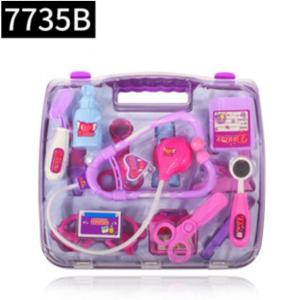 Childrens doctor play house toy set primary school student gift box nursing injection stethoscope play house childrens doctor set dentist game shinph