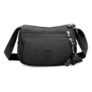 DEOBAGS TAS SELEMPANG KP WANITA / SLING BAG POLOS WANITA / TAS NYLON ANTI AIR / KP 0E121